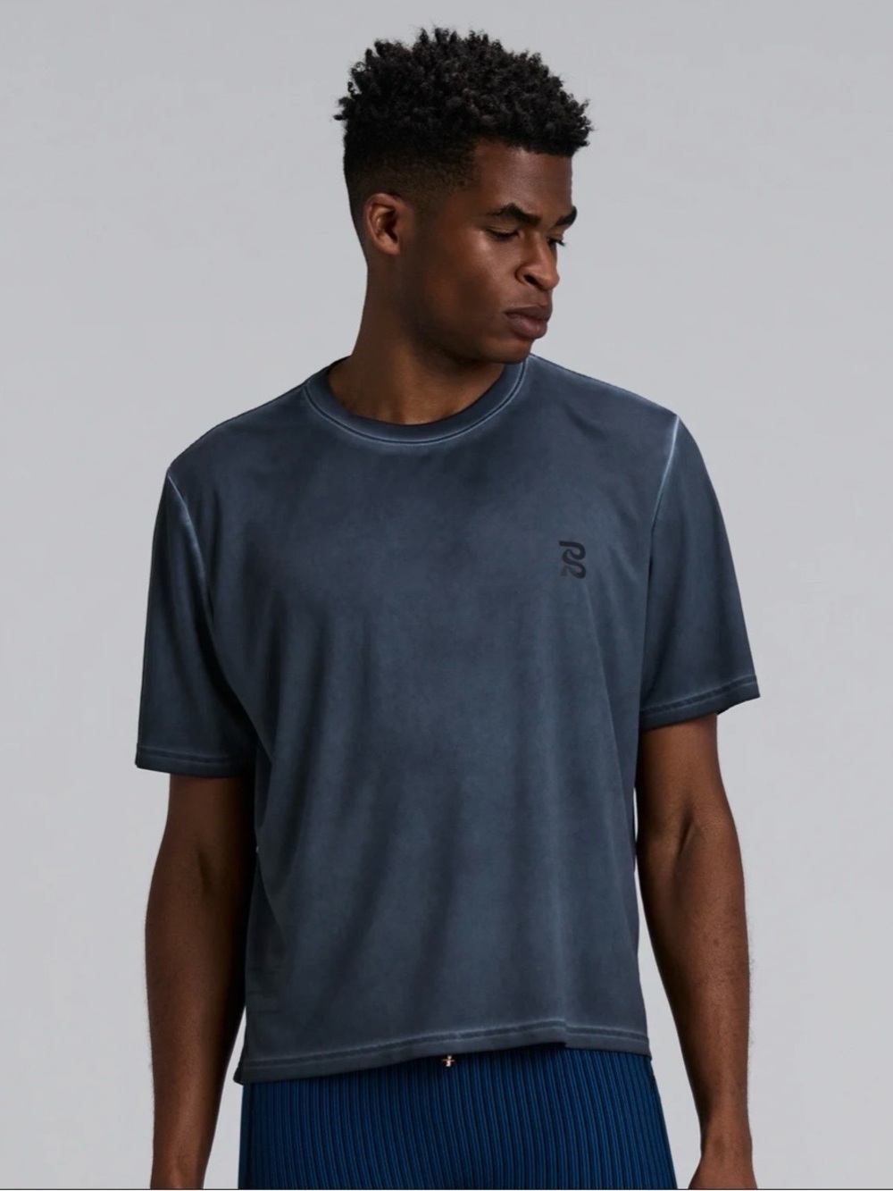 Bandit - MEN'S FRIOSOFT™ PERFORMANCE BOX TEE - ANTHRACITE SALTFADE™ S